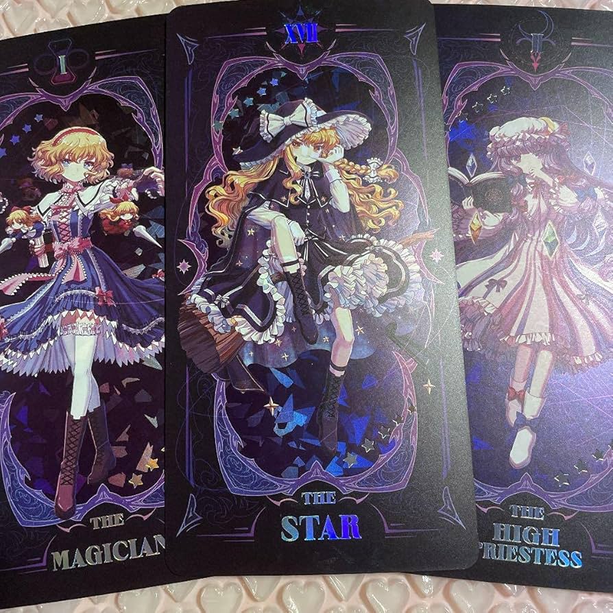 Amazon.co.jp: 東方Project 霧雨魔理沙 タロットカード : おもちゃ